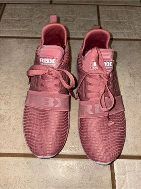 USED RBX Women's Knit Trainers in Rose Pink